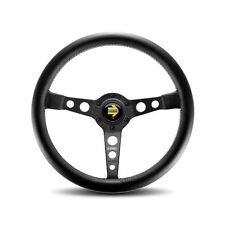 MOMO Prototipo Black Steering Wheel Fits Porsche BMW  PRO35BK2B Classic Style picture