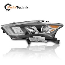 Left Driver Side For 2016-2018 Nissan Maxima S SL SV Headlight Halogen w/LED DRL picture