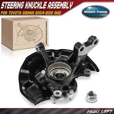 Front LH Steering Knuckle & Wheel Hub Bearing Assembly for Toyota Sienna 04-10 picture