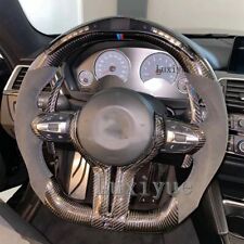 Alcantara LED Carbon Fiber Steering Wheel for BMW M2 M3 M4 M5 M8 F90 X5 X6 F82 picture