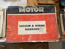 MOTOR VACUUM & WIRING DIAGRAMS Shop Book Manual- Passenger cars (Ninth Edition) picture