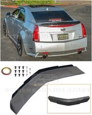For 09-15 Cadillac CTS-V Sedan CARBON FIBER Rear Trunk Wing Wickerbill Spoiler picture