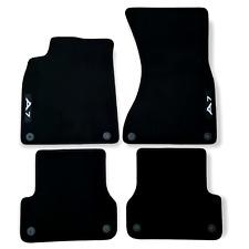 New Car Floor Mats Velour For Audi A7 S7 RS7 Waterproof Black Carpet Auto Liners picture