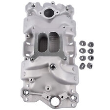 Dual Plane High Rise Intake Manifold For 57-86 SBC V8 305 327 350 400 1500-6500 picture
