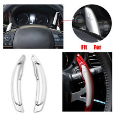 Silver Car Steering Wheel Shifter Paddle For Mitsubishi Lancer EVO X Outlander  picture