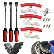 Tire Spoon Iron Lever Tool Kits For Motorcycle With Bike Wheel Rim Protector picture