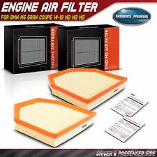 2x Left & Right Engine Air Filter for BMW M2 19-21 M3 15-18 M4 M5 M6 Gran Coupe picture