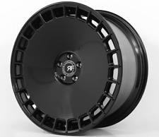 22” RF30 Wheels For Bentley Flying Spur Continental GT 22x9 / 22x10.5 Black Set picture
