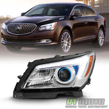 NEW 2014-16 Buick LaCrosse Halogen w/LED DRL Projector Headlight Headlamp Driver picture