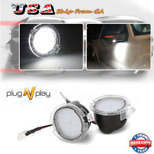 Xenon White LED Puddle Lights For Ford Taurus Edge Flex F150 Side Mirror Lights picture