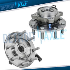 DRW Front Wheel Bearing Hubs for 2007 - 2010 Chevy GMC Silverado Sierra 3500HD picture
