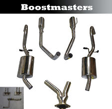 Exhaust System w/ Dual Catback  Tips for 99-04 Ford Mustang 3.8L V6 picture