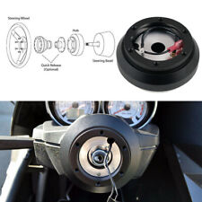 Quick Release Steering Wheel Short Hub Adapter Black For Toyota Paseo 1992-1997 picture
