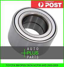 Fits TOYOTA BB/OPEN DECK NCP35 4WD 2003-2005 - Front Wheel Bearing (38X71X39) picture