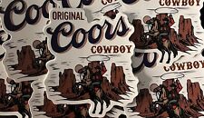 Coors Rodeo Cowboy Sticker picture