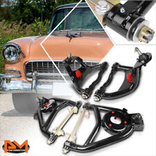 For 55-57 Chevy One-Fifty Two-Ten Series/Bel Air Front Upper+Lower Control Arms picture