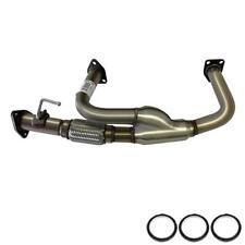 Stainless Steel Front Flex Exhaust Pipe fits 2001-2002 MDX 2003-2004 Pilot 3.5L picture