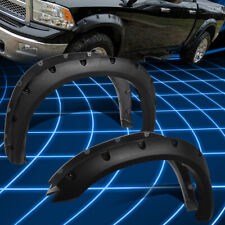 For 09-19 Dodge Ram 1500 4Pcs Pocket Riveted Style Wheel Fender Flares Protector picture