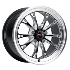 WELD RACING Belmont Drag S157 17X10 5X114.3 ET25 Gloss Black Milled (Qty of 1) picture