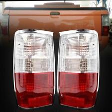 FIT 86-97 MITSUBISHI L200 DODGE RAM COLT MIGHTY MAX CLEAR RED TAIL LIGHT LAMP picture
