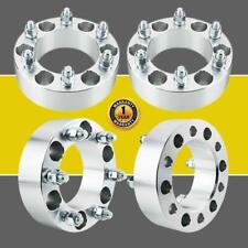 (4) 2 inch Wheel Spacers Adapters 6x5.5 fits Chevy Silverado 1500 Suburban GMC picture