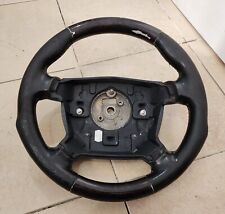 Ford BA BF Falcon Mk2 Fairmont Ghia Black Chunky Leather Steering Wheel **Worn** picture