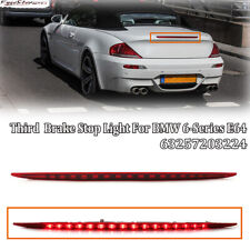 FOR BMW E64 645CI 650I M6 6-SERIE THIRD BRAKE STOP LIGHT LED TAIL REAR 2004-2007 picture