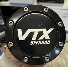 VTX OffRoad Gloss Black Snap In Wheel Center Cap Hub Cover C-FM291-1 picture