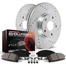 Powerstop K4539 Brake Discs And Pad Kit 2-Wheel Set Front for Olds Suburban picture