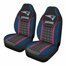 New England Patriots 2PCS Car Pickup Seat Covers Universal Auto Seat Protectors picture