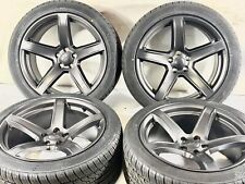 20 x9.5  Hyper Gray Dodge Charger Hellcat  wheels and tires 2604 Style 2454520 picture