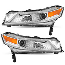 For 2009 2010 2011 2012 2013 2014 Acura TL Sedan HID Headlights Assembly Pair picture