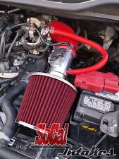 Red Air Intake Kit For 2009-2012 HONDA JAZZ FIT 1.5 1.5L EX LX DX BASE SPORT picture