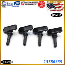 Set 4pcs For GM TPMS Tire Pressure Monitoring Sensor For Chevy GMC Buick 315MHz  picture