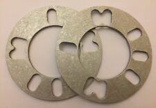2 X 5mm SHIMS SPACER UNIVERSAL ALLOY WHEELS SPACERS FOR FORD BANTAM 83>11 picture