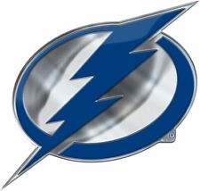 Fanmats 60502 Tampa Bay Lightning Heavy Duty Aluminum Embossed Color Emblem picture