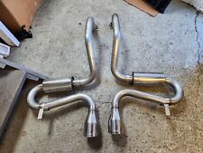 97-04 Corvette C5 BORLA Stainless Steel Exhaust System with DUAL Round Tips  picture