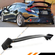 FOR 16-2021 10TH GEN HONDA CIVIC 2 DR COUPE CTR TYPE R STYLE TRUNK SPOILER WING picture