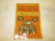 NOS Ansen Sprint II Chrome Lug Nuts #1616 1/2 R Center Insert 1971-80 Ford Pinto picture
