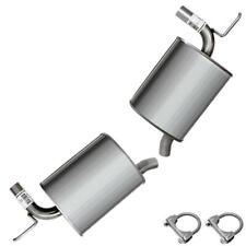 Pair of Rear Exhaust Mufflers fits: 2007-2010 Lincoln MKX Ford Edge 3.5L picture