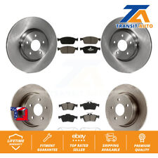 [Front+Rear] Disc Brake Rotors & Ceramic Pad Kit For Ford Escape Transit Connect picture