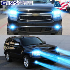 For Chevy Tahoe 2007-2015 6X 8000K Front LED Headlights + Fog Light Bulbs Kit GL picture