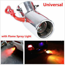 Universal Car LED Exhaust Pipe Spitfire Red Light Flaming Muffler Tip Pipe Tail picture
