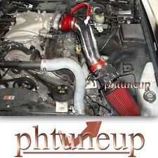 RED 2003-2004 MERCURY MARAUDER 4.6 4.6L V8 AIR INTAKE KIT SYSTEMS TRUCK FILTER picture
