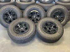 2022 2023 17” OEM GLOSS BLACK  FORD BRONCO SASQUATCH 35' WHEELS & TIRES picture