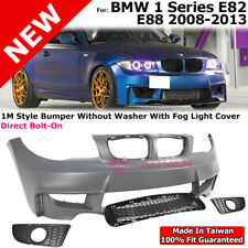 1M Style Front Bumper Fog Covers For BMW 1 Series 2008-2013 E82 E88 128i 135i picture