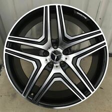 20'' Wheels fit G Wagon G55 G550 G500 G63 Gloss Black Machine Rims with Tires picture