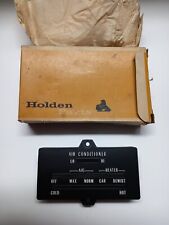 Holden HQ A/C Facia Plate.NOS.Genuine GMH Monaro Premier Statesman Air Condition picture