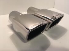MERCEDES AMG EXHAUST tips w124 w201 w202 500 E w203 e500 w210 w126 c126 Auspuff picture