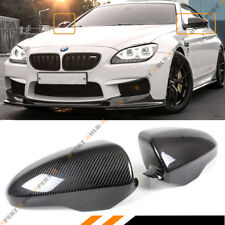 DIRECT ADD ON CARBON FIBER SIDE MIRROR COVERS CAP FOR 2012-18 BMW F06 F12 F13 M6 picture